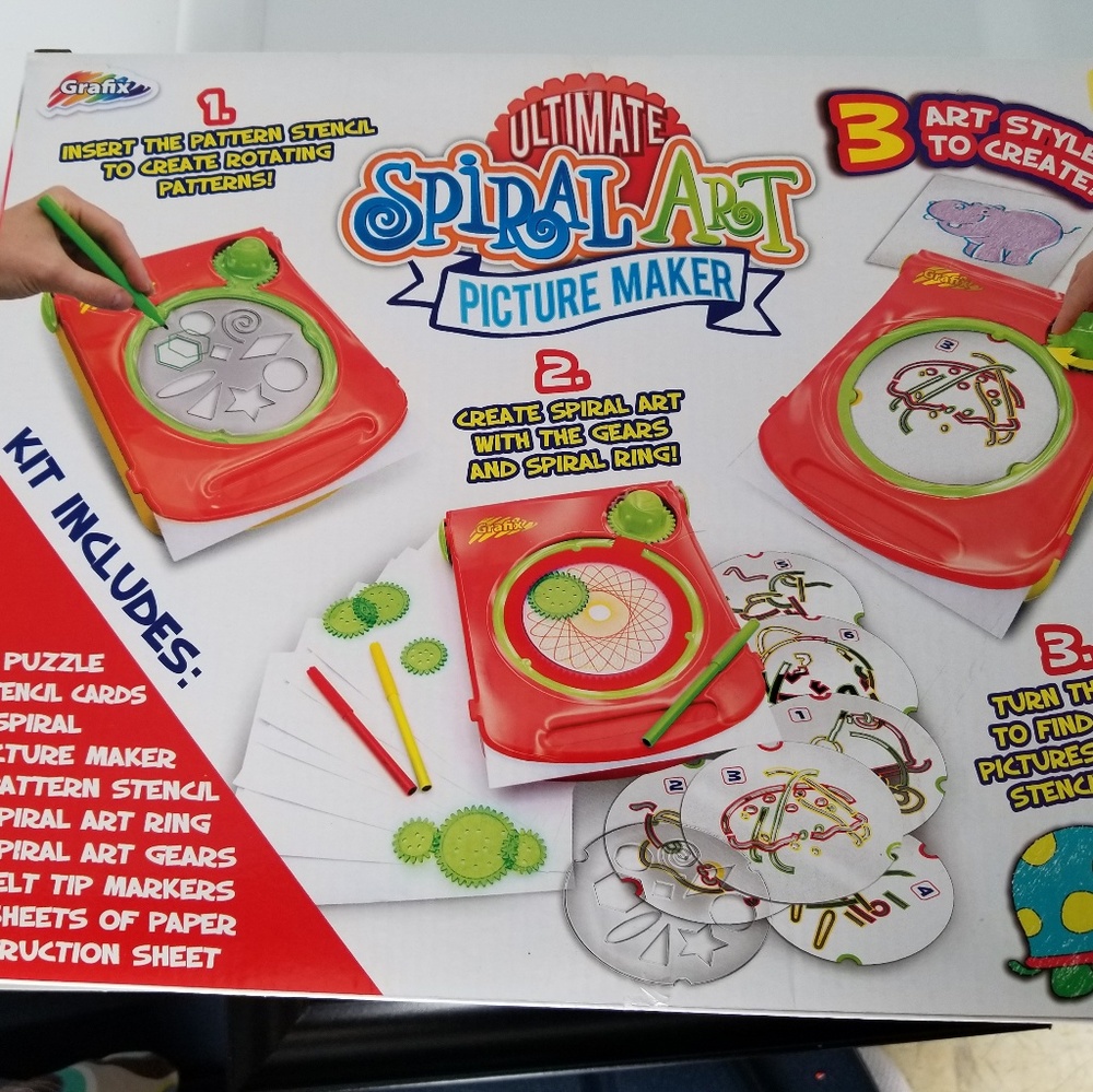 Spiral art set